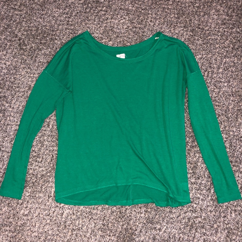 Green long sleeve